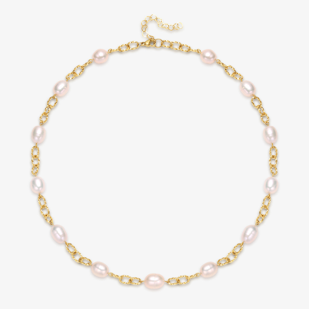 Stationary Design Fresh Water Pearl Necklace