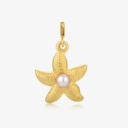 Fresh Water Pearl Sea Collection Detachable Pendants: Star Fish