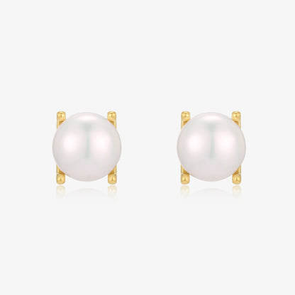 Simple Post Fresh Water Pearl earrings