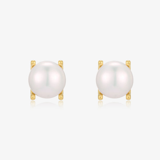Simple Post Fresh Water Pearl earrings