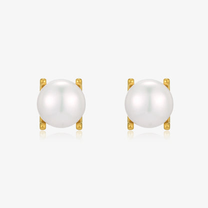 Simple Post Fresh Water Pearl earrings