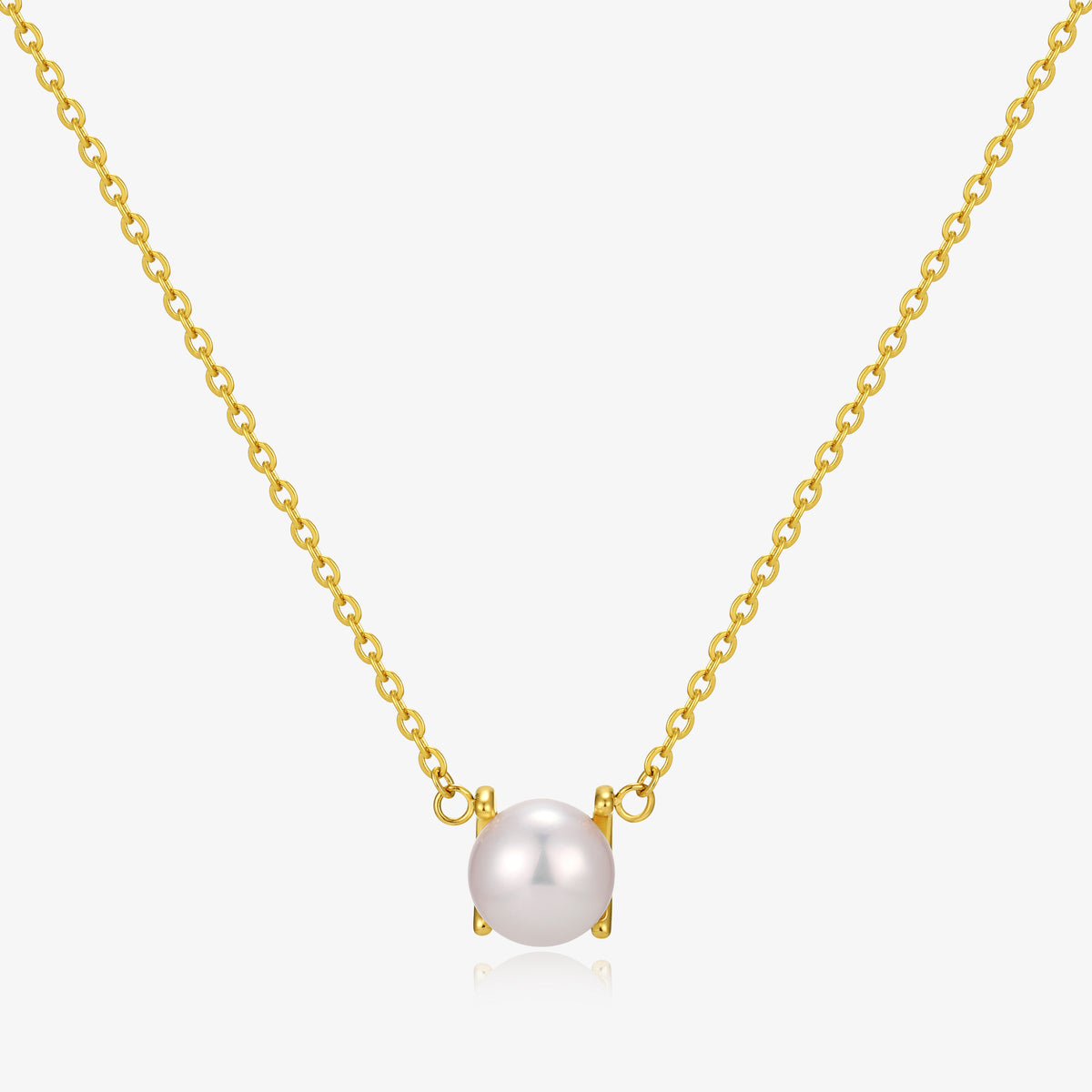 Simple Fresh Water Pearl Necklace