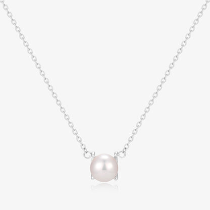 Simple Fresh Water Pearl Necklace