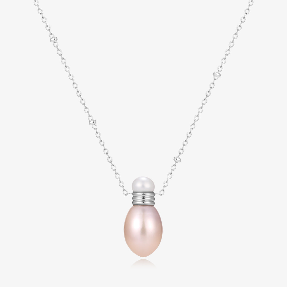 Christmas Ornament Design Pearl Necklace