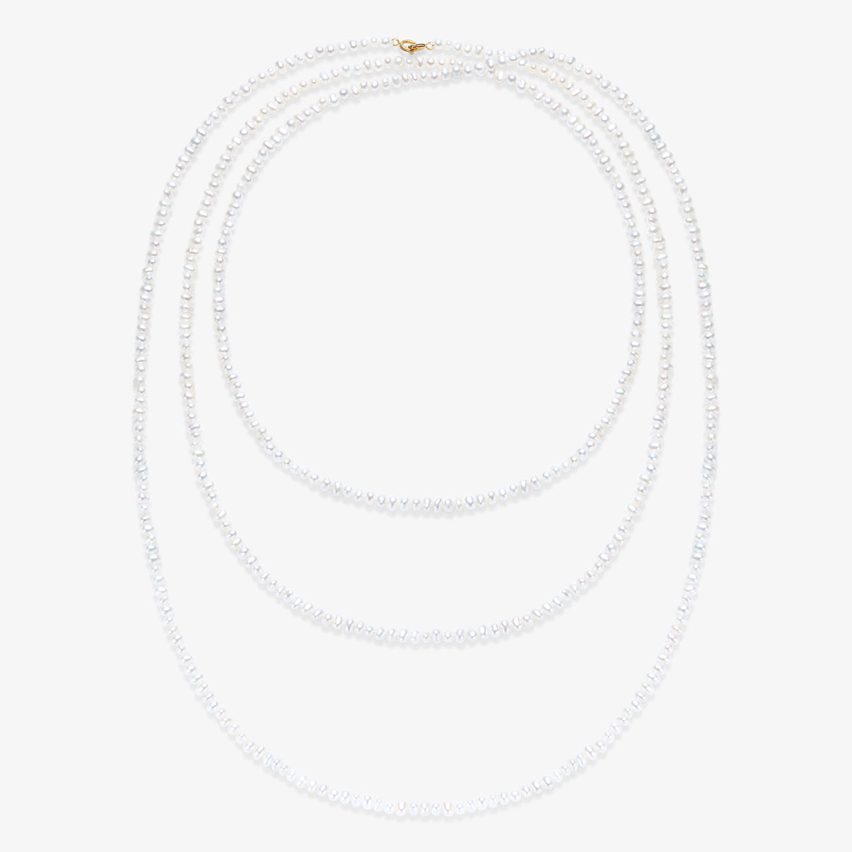 Hannah White Pearl Necklace