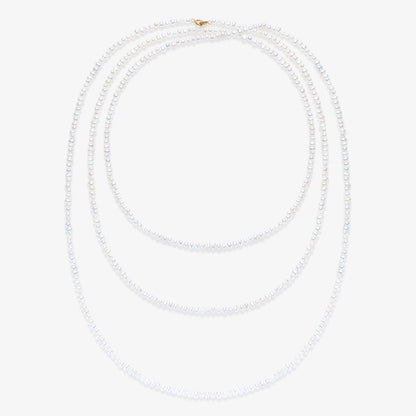 Hannah White Pearl Necklace