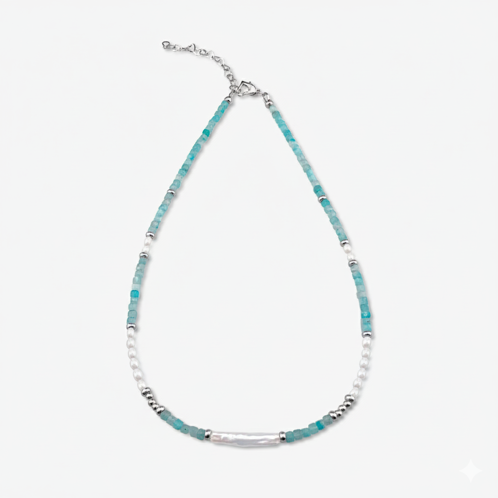 Freya amazonite stone Necklace