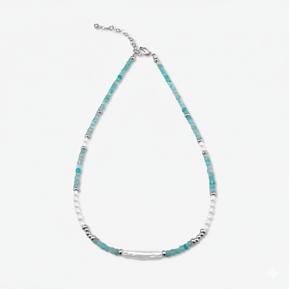 Freya amazonite stone Necklace