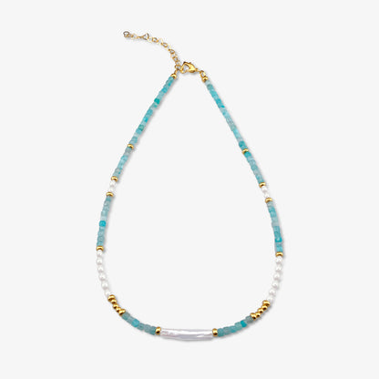 Freya amazonite stone Necklace