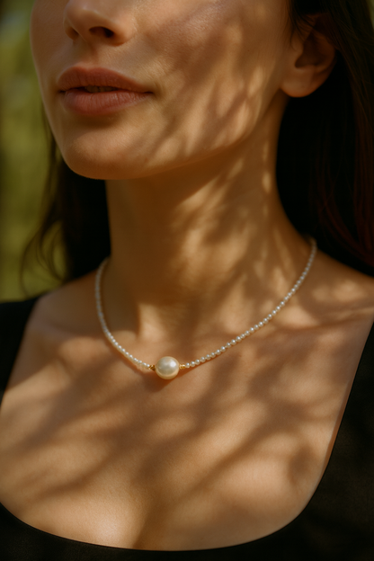 Elizabeth Pearl Necklace
